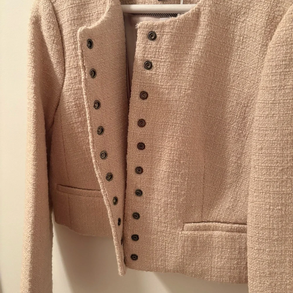 NWT J.Crew Bridgette tweed lady jacket - Picture 5 of 8